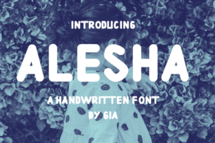 Alesha Font Review: A Handwritten Typeface for Bold Brands
