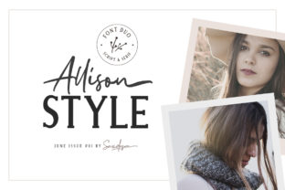 Allison Style Duo: A Versatile Typeface for Editorial Design