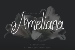 Ameliana Font Review: A Handwritten Typeface for Web Design
