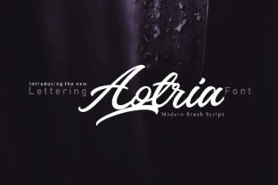 Aotria Font: Elevate Your Handmade Brand with Elegant Script