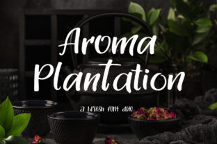 Aroma Plantation Duo: A Script Font for Bold Branding