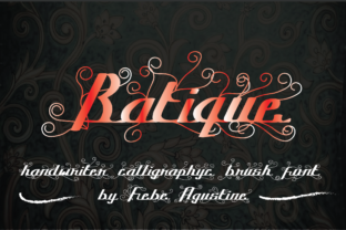 Batique Font: A Handwritten Typeface for Modern Web Design