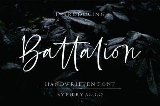 Battalion Font Review: A Handwritten Typeface for Web Design
