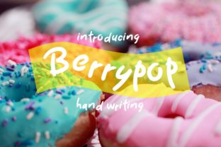 Berrypop: A Bold Typeface for Sweet Branding