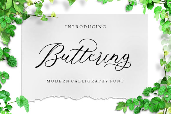 Buttering Font: The Perfect Script for Handmade Brands