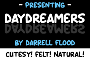 Daydreamers Typeface: A Soft Script for Editorial Design