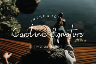 Elevate Brand Visuals with the Carolina Signature Font