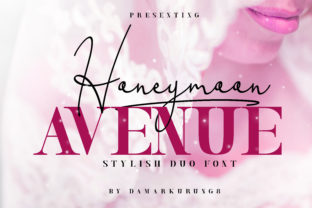 Elevate Your Brand with the Honeymoon Avenue Font