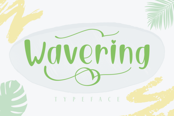 Elevate Your Brand with the Wavering Script Font