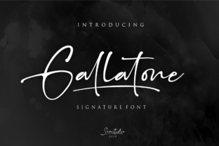 Gallatone: A Signature Font for Modern Web Design