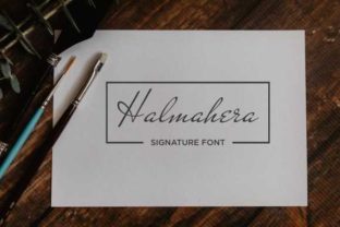 Halmahera: The Handmade Script Font for Crafters