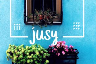 Jusy: A Handwritten Typeface for Modern Web Design