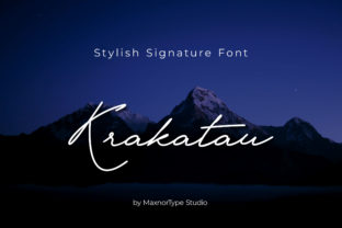 Krakatau Typeface: Elevate Your Campaign Visuals