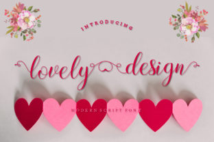 Lovely Design: A Modern Typeface for Editorial Elegance