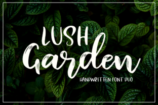 Lush Garden Duo: A Versatile Typeface for Modern Web Design