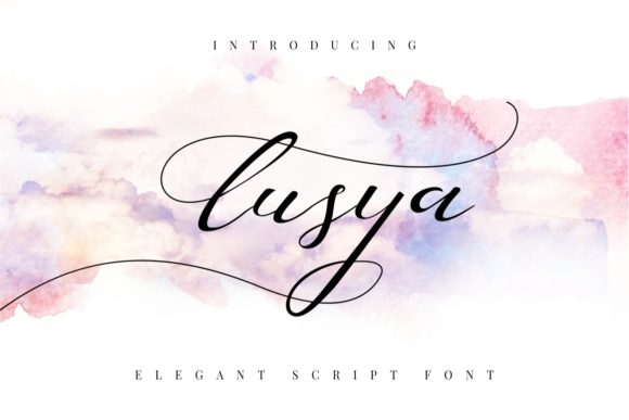 Lusya Font Review: A Modern Script for Brand Identity