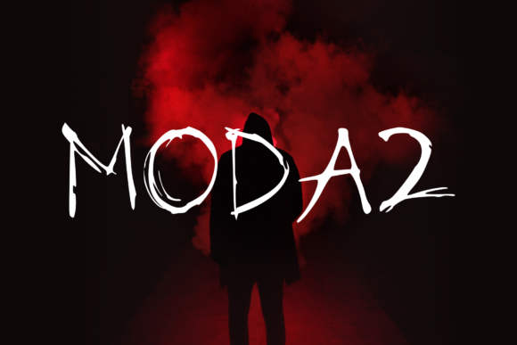 Modaz: A Classic Horror Font for Bold Brand Identity