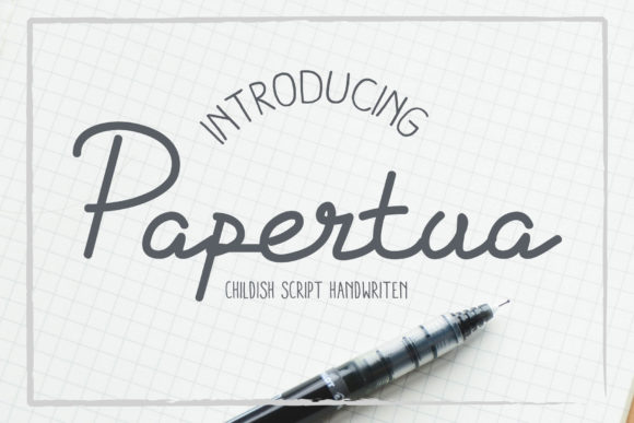 Papertua Font: Elevate Your Brand with Handwritten Style