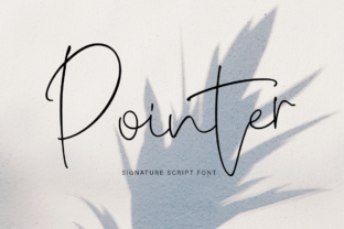 Pointer Font: A Modern Script for Handmade Brands