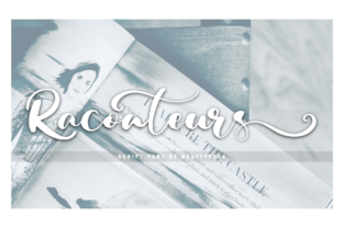 Raconteurs: The Elegant Script Font for Premium Branding