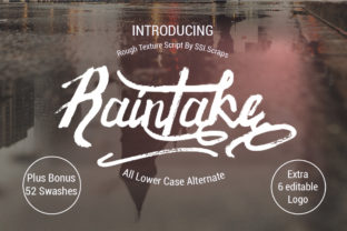 Raintake: The Bold Script Font for High-Impact Marketing