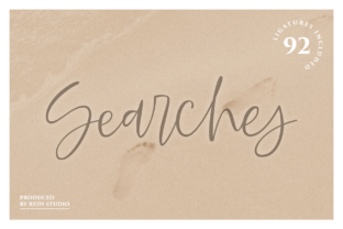 Searches Font: A Bold Script for Memorable Branding