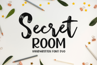 Secret Room Duo: A Playful Typeface for Editorial Design