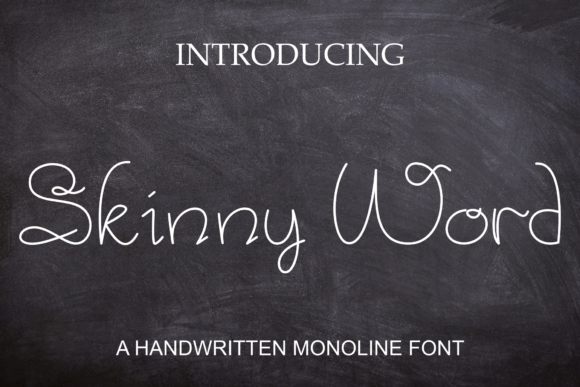 Skinny Word Font Review: A Web Designer's Take on Modern Typography