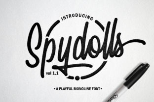 Spydolls Font Review: A Playful Script for Social Campaigns