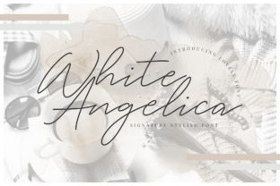 White Angelica Font Review: Elevating Web Design with Organic Script