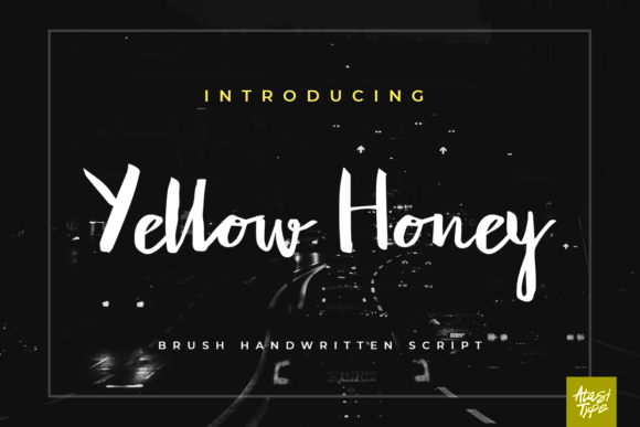 Yellow Honey: A Handwritten Typeface for Modern Web Design